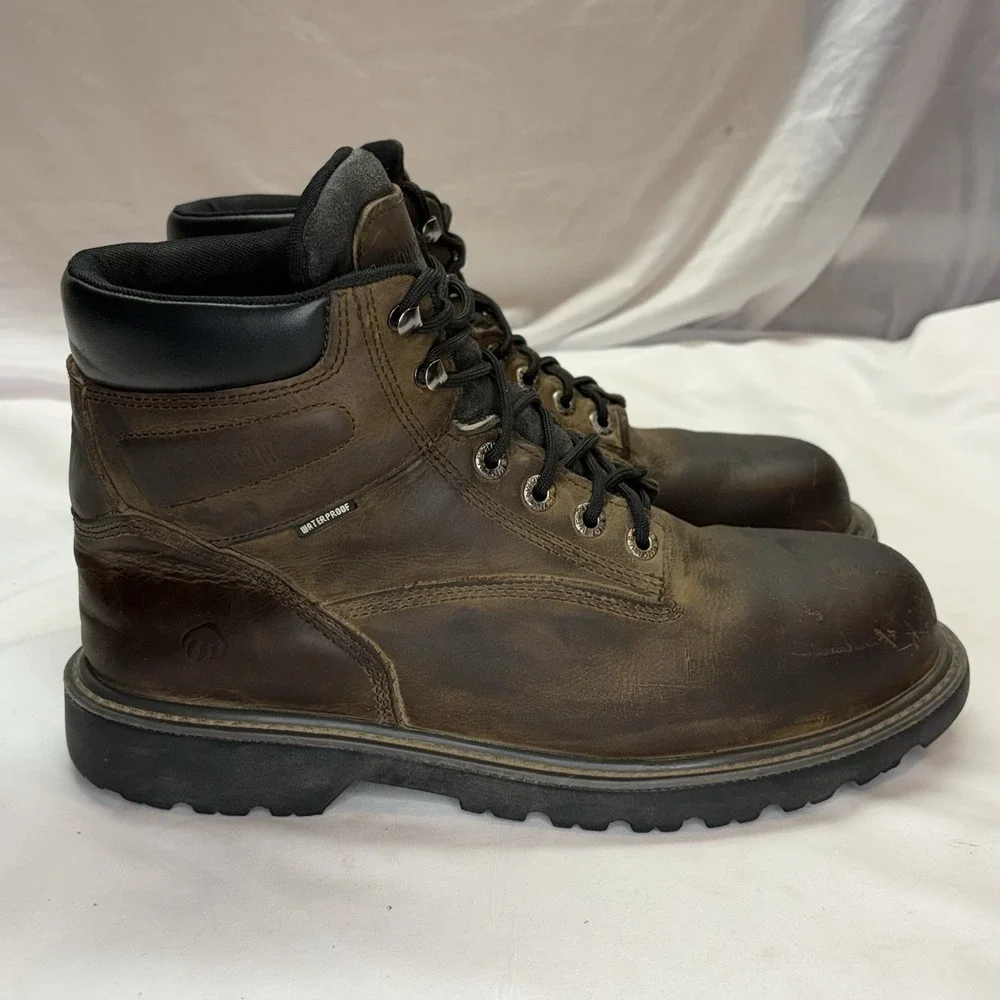 WOLVERINE Floorhand Waterproof Steel-Toe 6